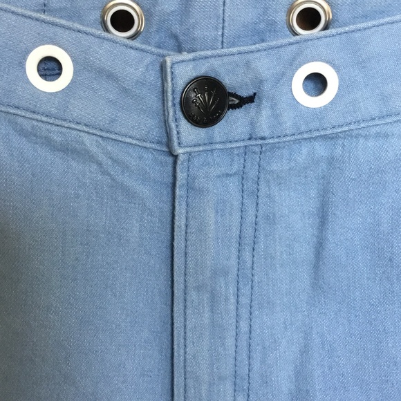 Rag & Bone Crop Grommet Jeans Powder Blue - Picture 5 of 11